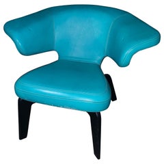 ClassiCon Turquoise Munich Lounge Chair Designed by Sauerbruch Hutton