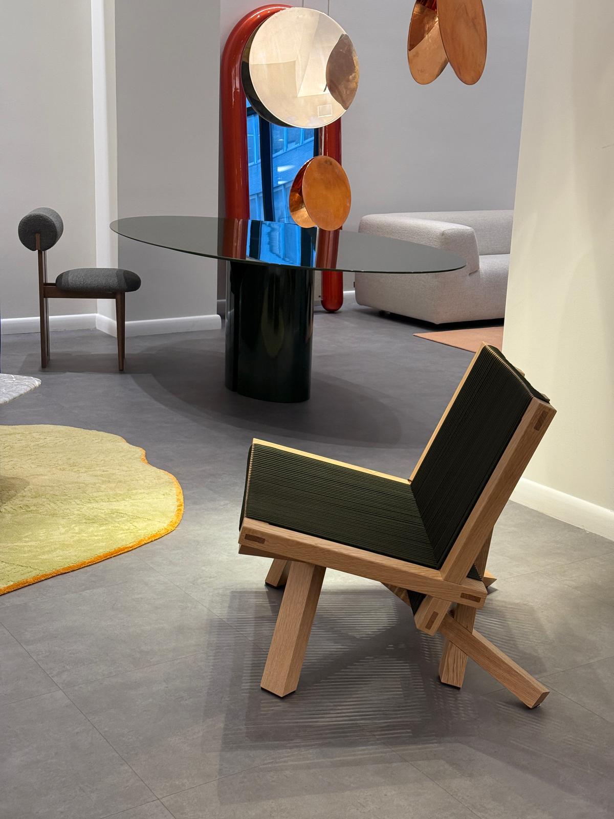 German ClassiCon Volkshaus Lounge Chair by Herzog & de Meuron in STOCK For Sale