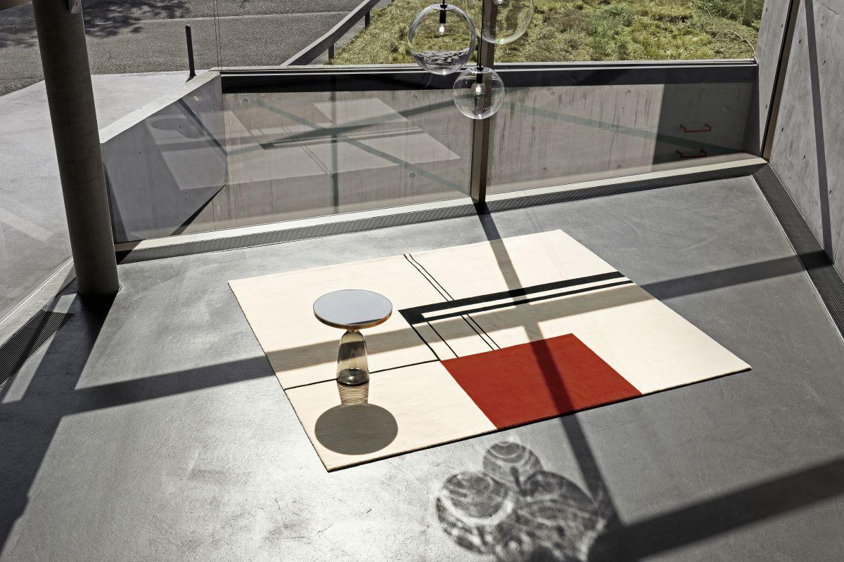 Tappeto Wendingen personalizzabile ClassiCon in lana di Eileen Gray in vendita 3