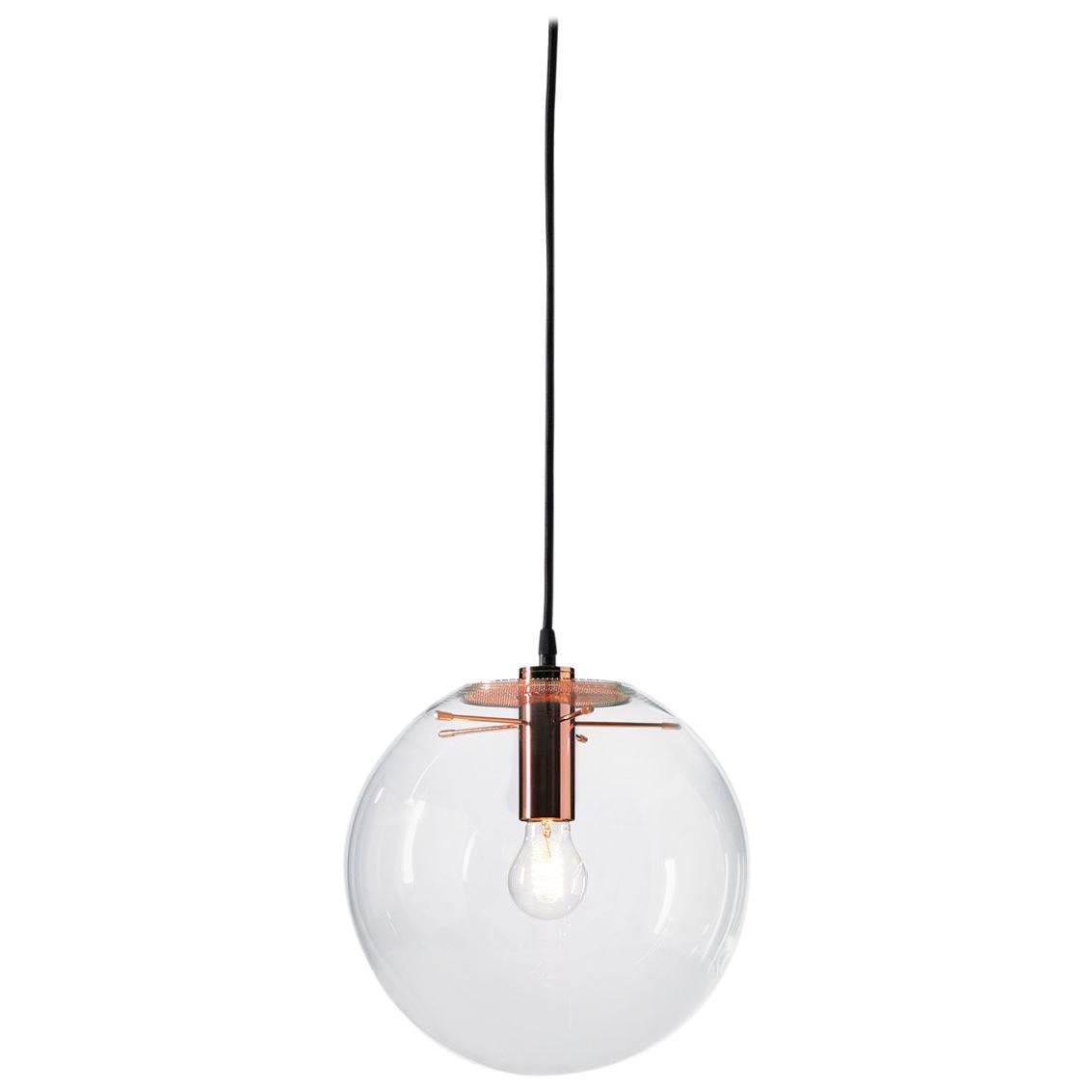 Lampe à suspension ClassiCon XL Selene en cuivre de Sandra Lindner