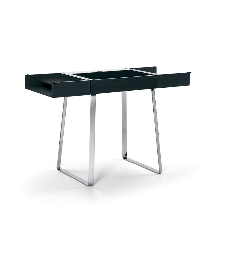 Classicon Zelos Fold Out Secretary Desk In Black By Christoph