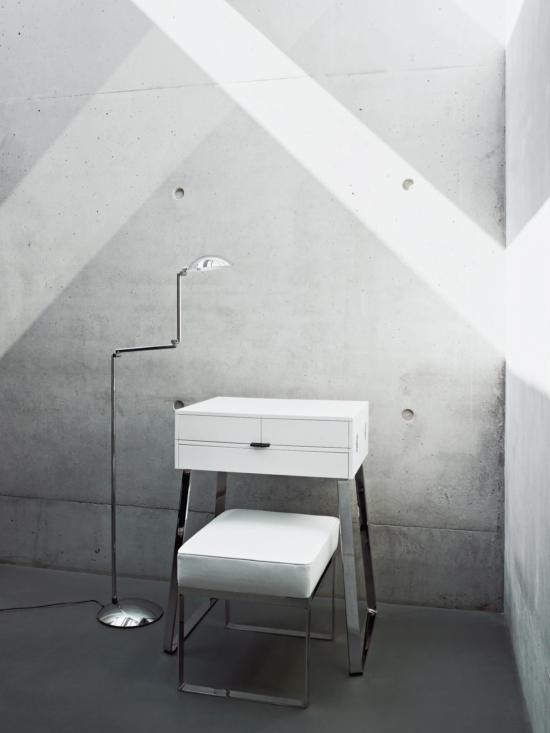 Modern ClassiCon Zelos Fold-Out Secretary Desk in Walnut by Christoph Böninger