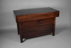 Classy and Stylish Italian 1970's Chest of Drawers Vanity and Writing Desk
