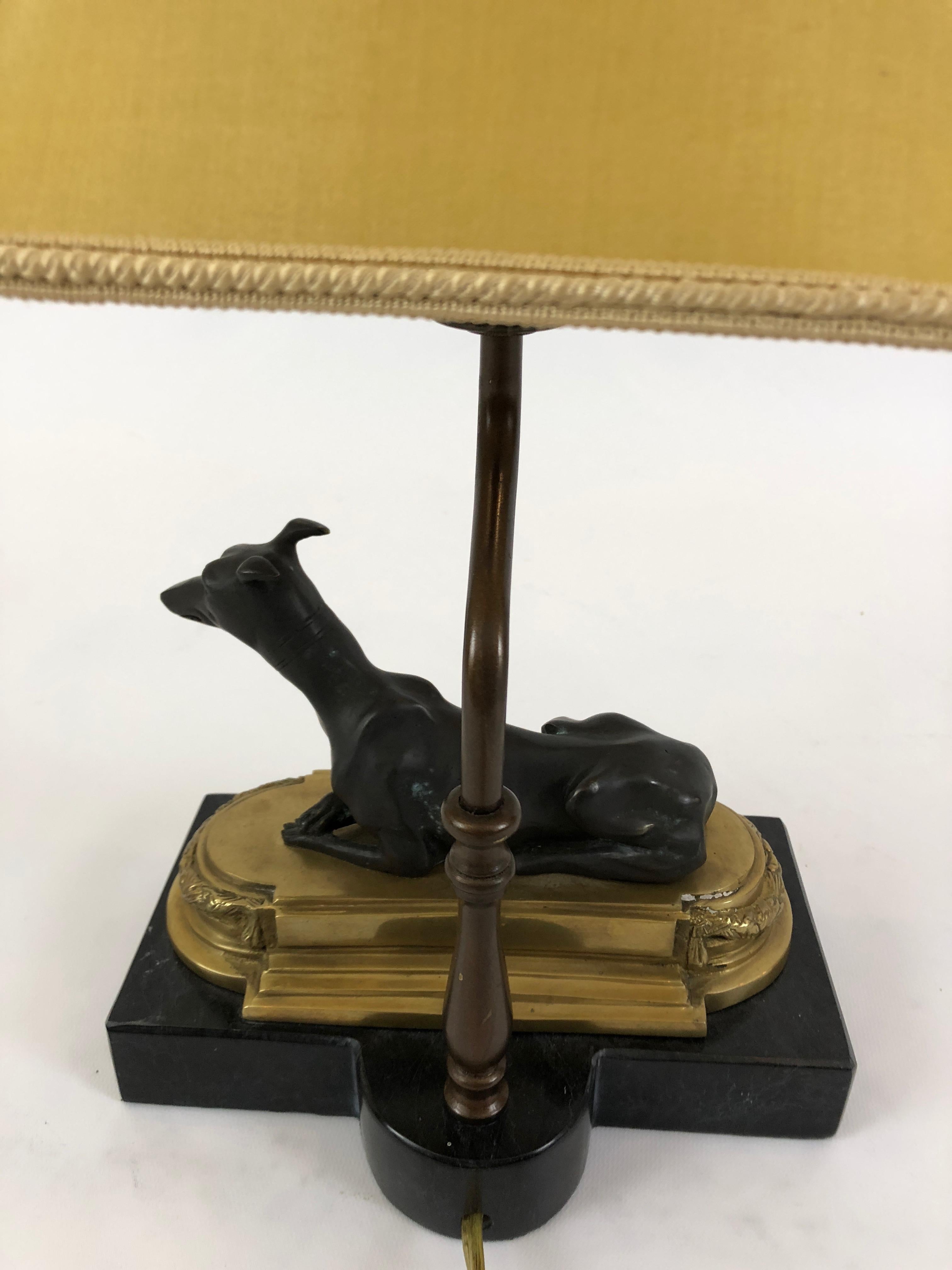 greyhound lamp