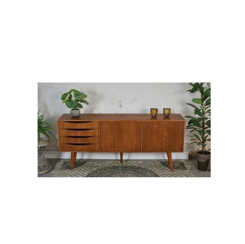 Polish Classy Brown Extra Large Sideboard by Pastform For Sale