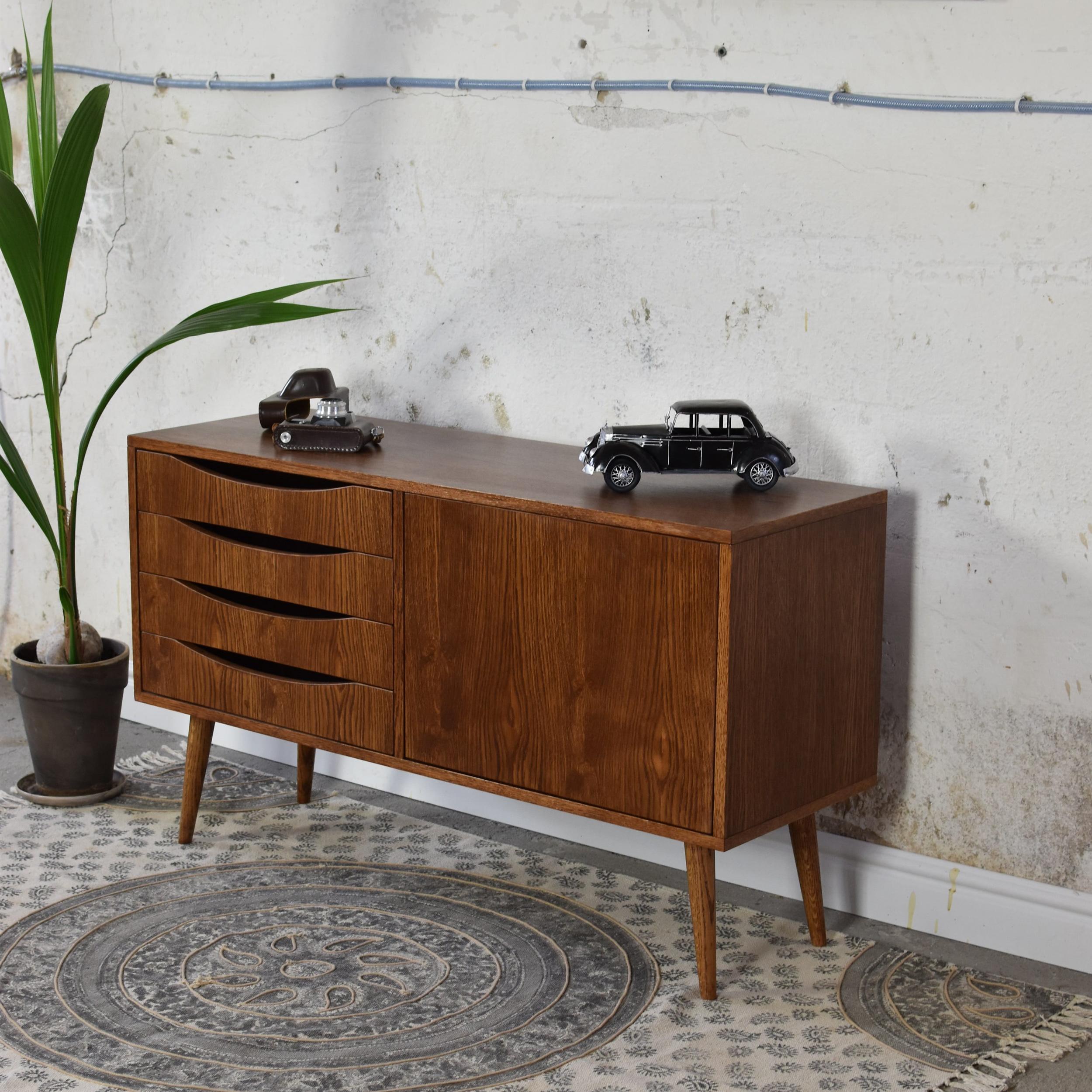 Classy Brown Mini Medium Sideboard by Pastform In New Condition For Sale In Geneve, CH