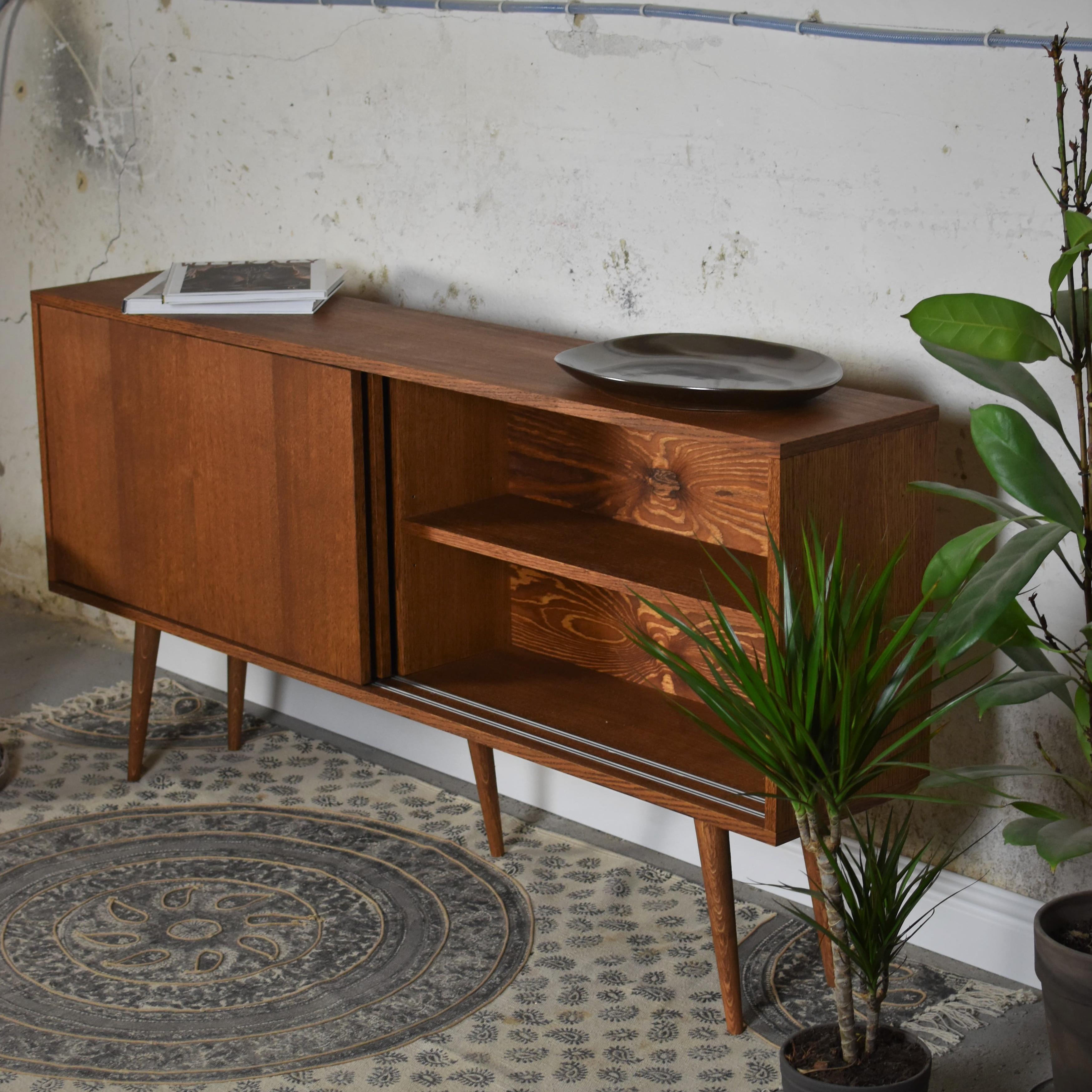 Classy Brown Slide Small Sideboard by Pastform In New Condition For Sale In Geneve, CH
