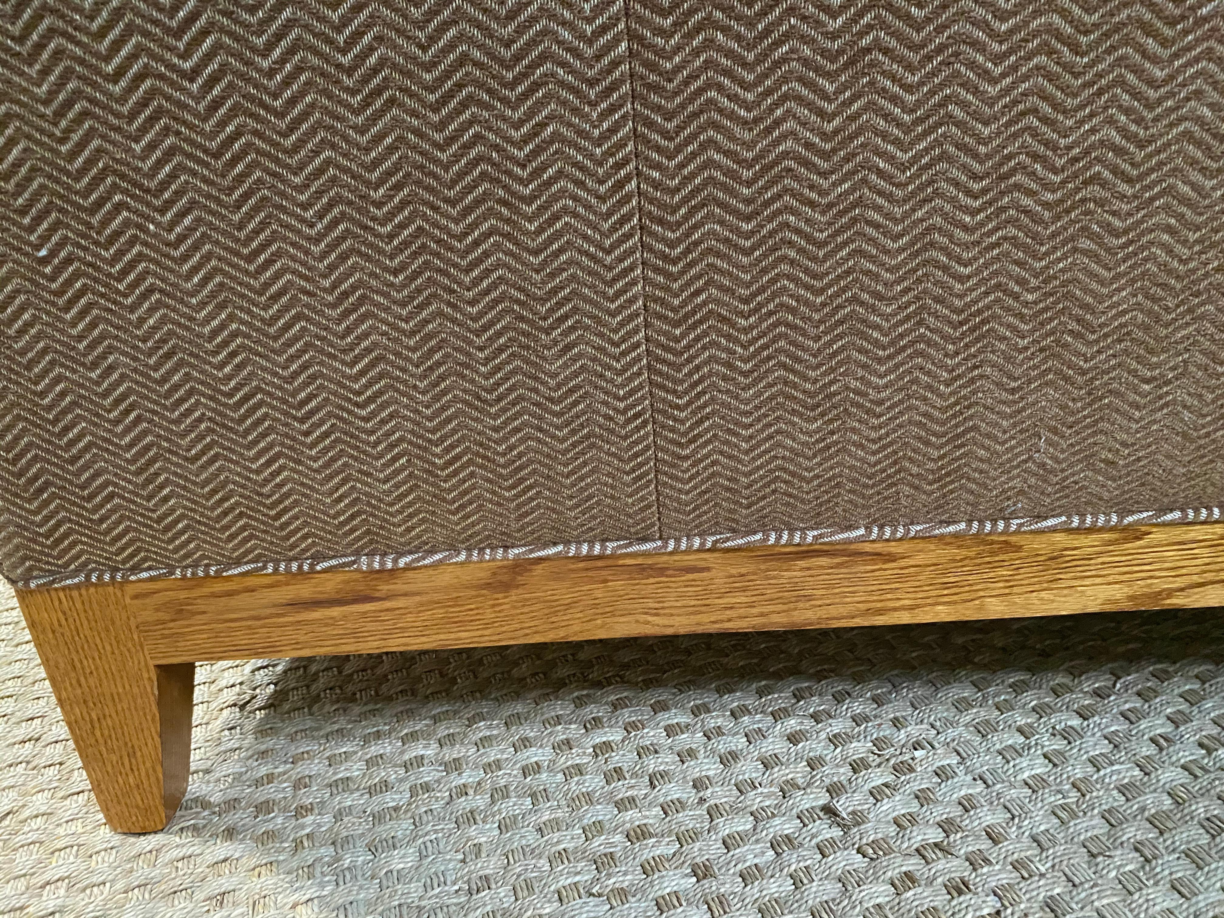 Mid-Century Modern Classy Custom Jean Michael Frank Style Sofa