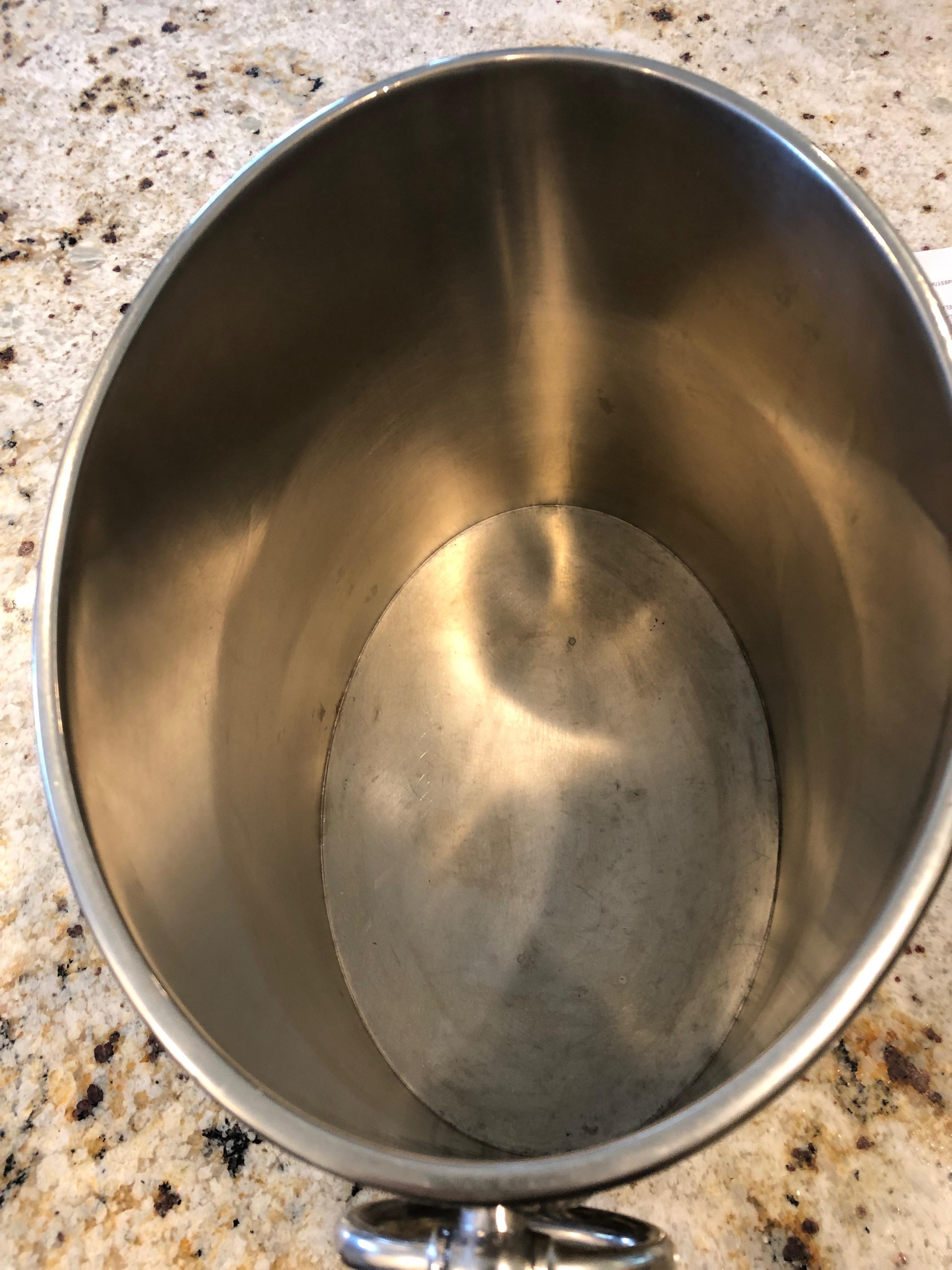 Classy French Dom Perignon Vintage Pewter Champagne Ice Bucket 1