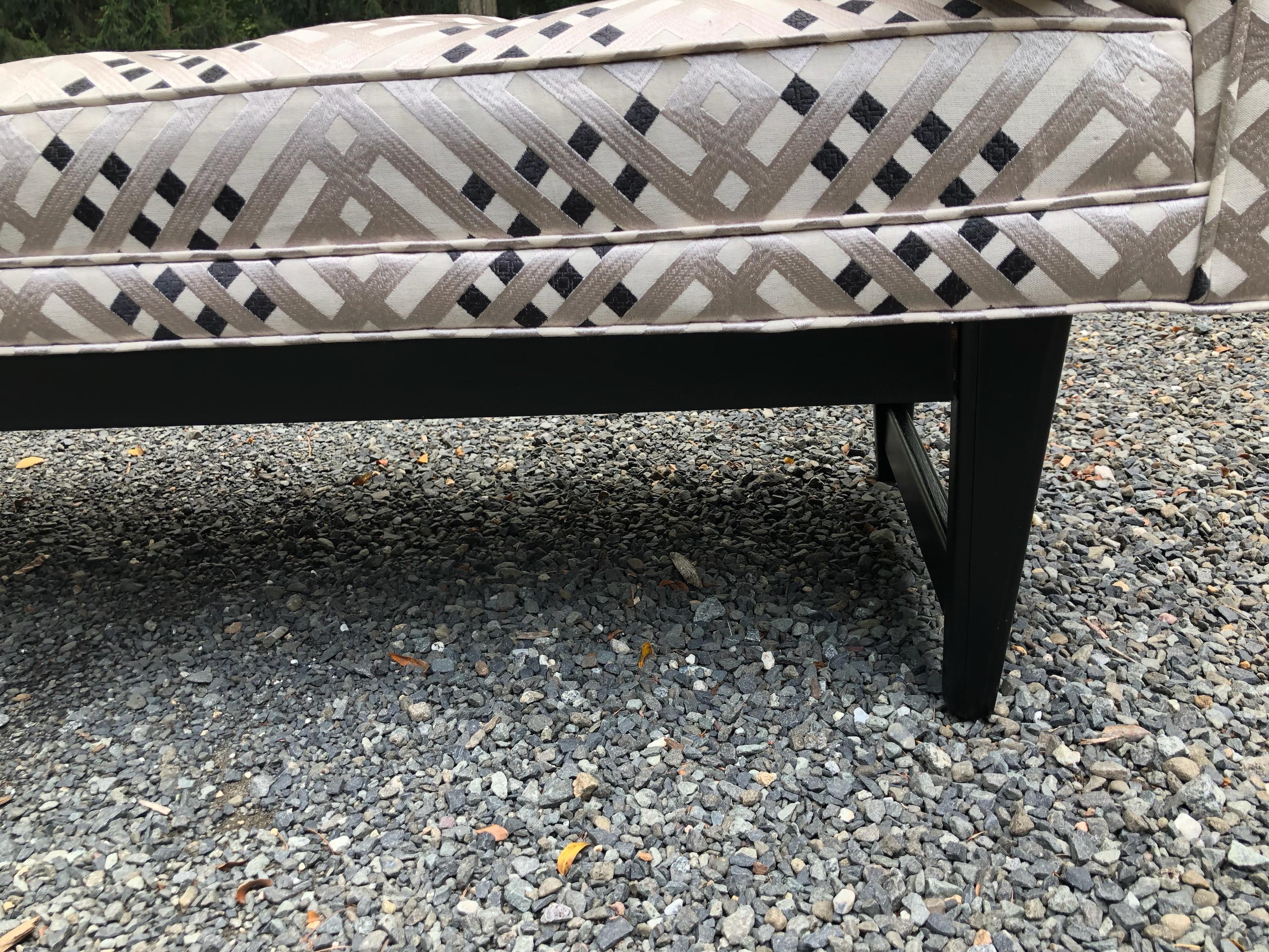 upholstered settee bench