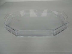Classy Pair of Clear Lucite Trays