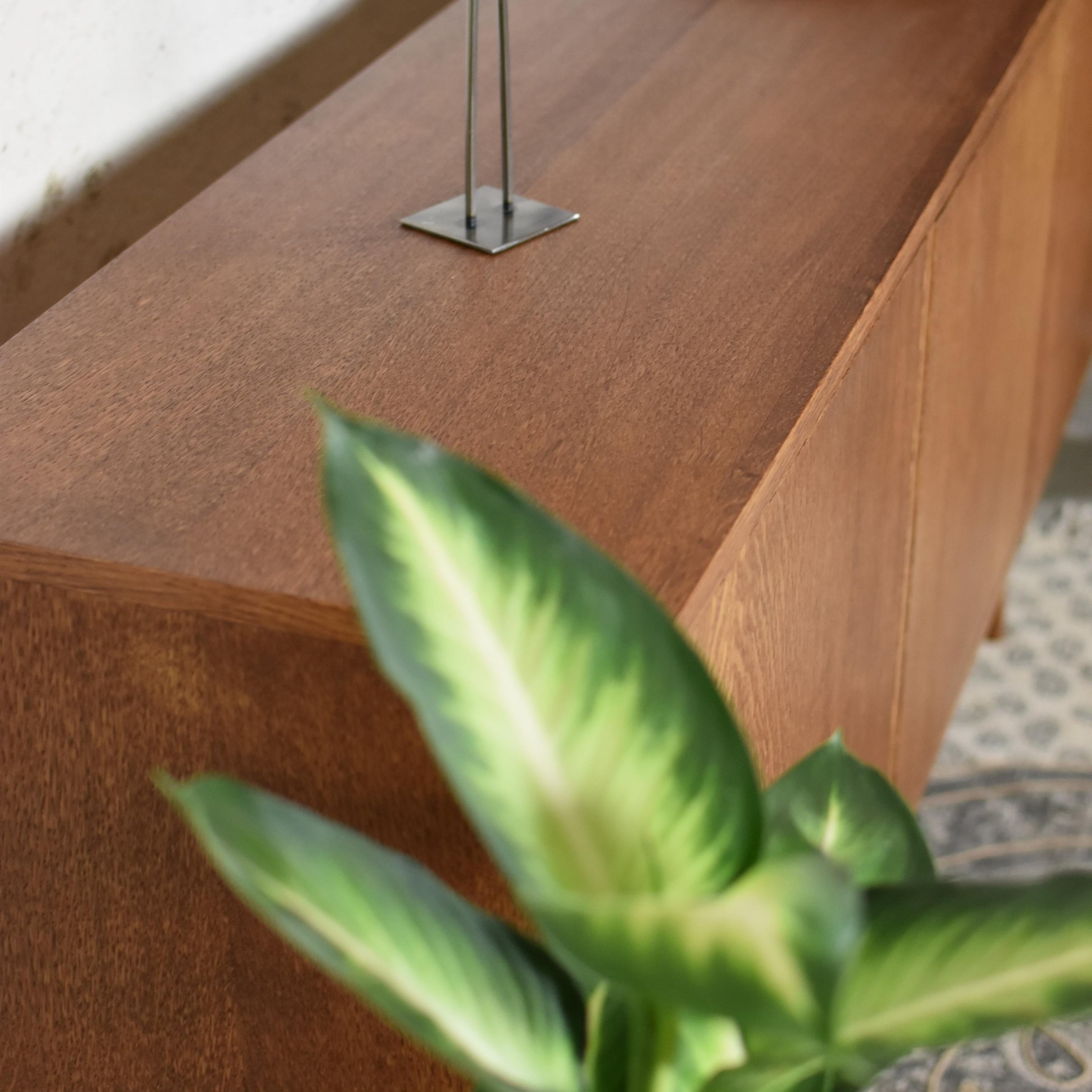 Classy Tri Medium Sideboard by Pastform
Dimensions: D 40 x W 170 x H 85 cm.
Materials: Stained and varnished wood.

Available in different wood color finishes: Whiskey, Rum, BPA, Nobel, Brandy, Schwarz, Cognac, and Natura. Prices may vary. Available