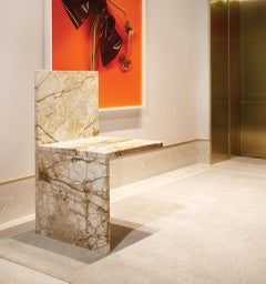 Claste e Here I Sit Hall Chair in marmo Temptation