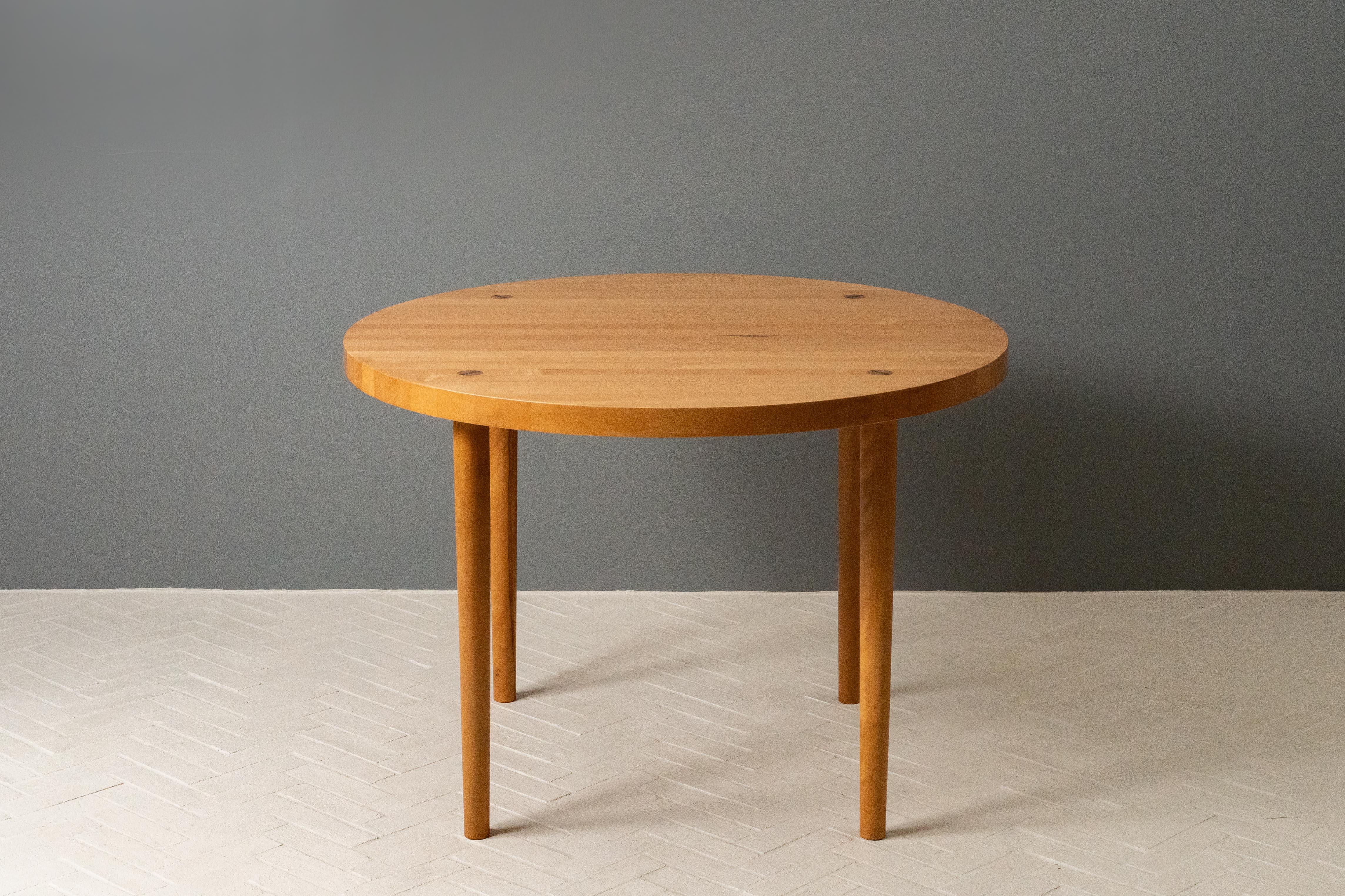 Mid-Century Modern Claud Bunyard Butcher Block Dining Table