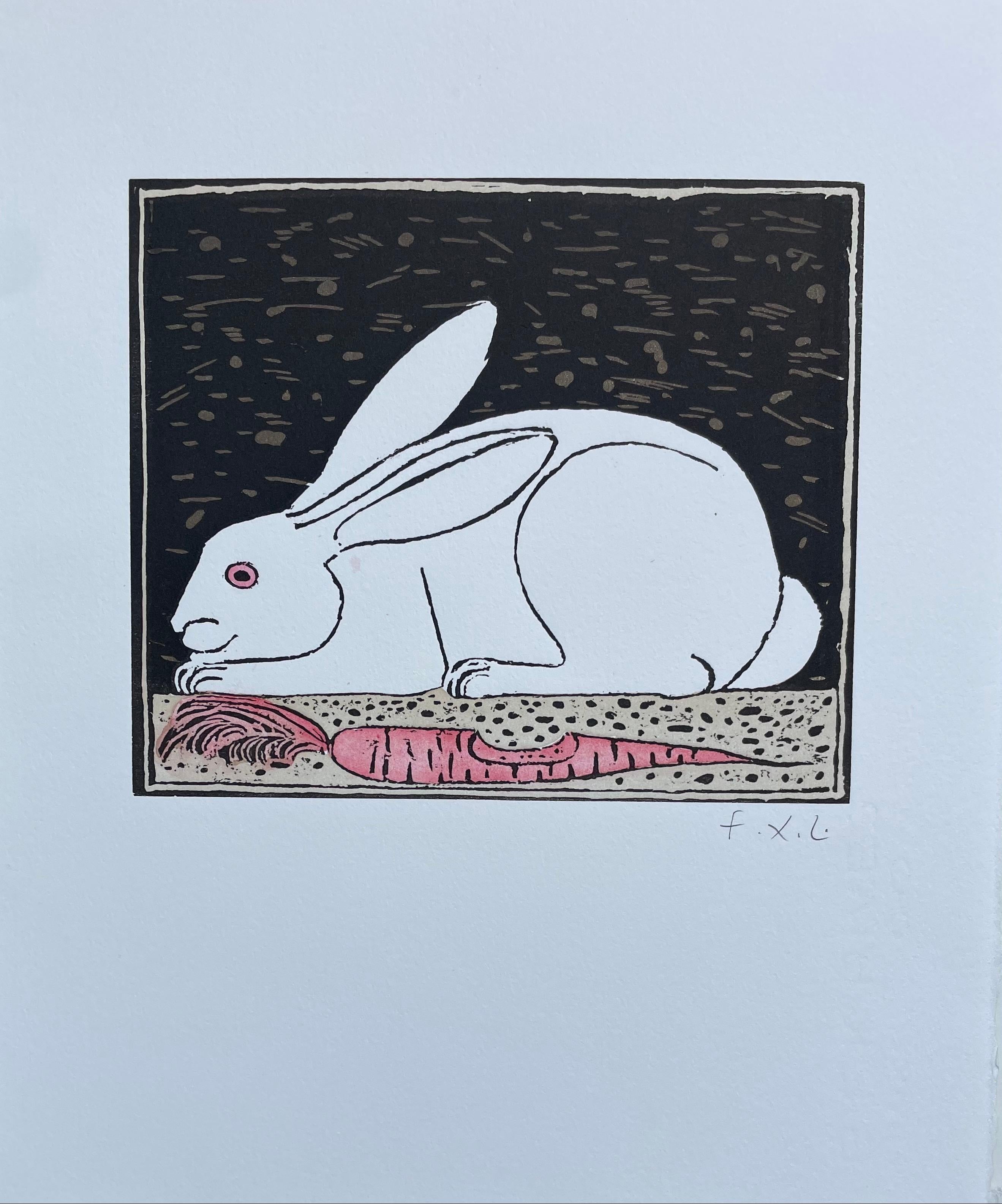 Claude and Francois-Xavier Lalanne Print - François-Xavier Lalanne (1927-2008) Le Lapin (the rabbit), 2004