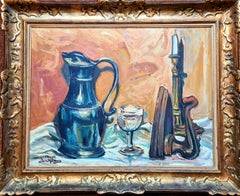 Used French Mid Century Still Life, Tablescape, Nature Morte