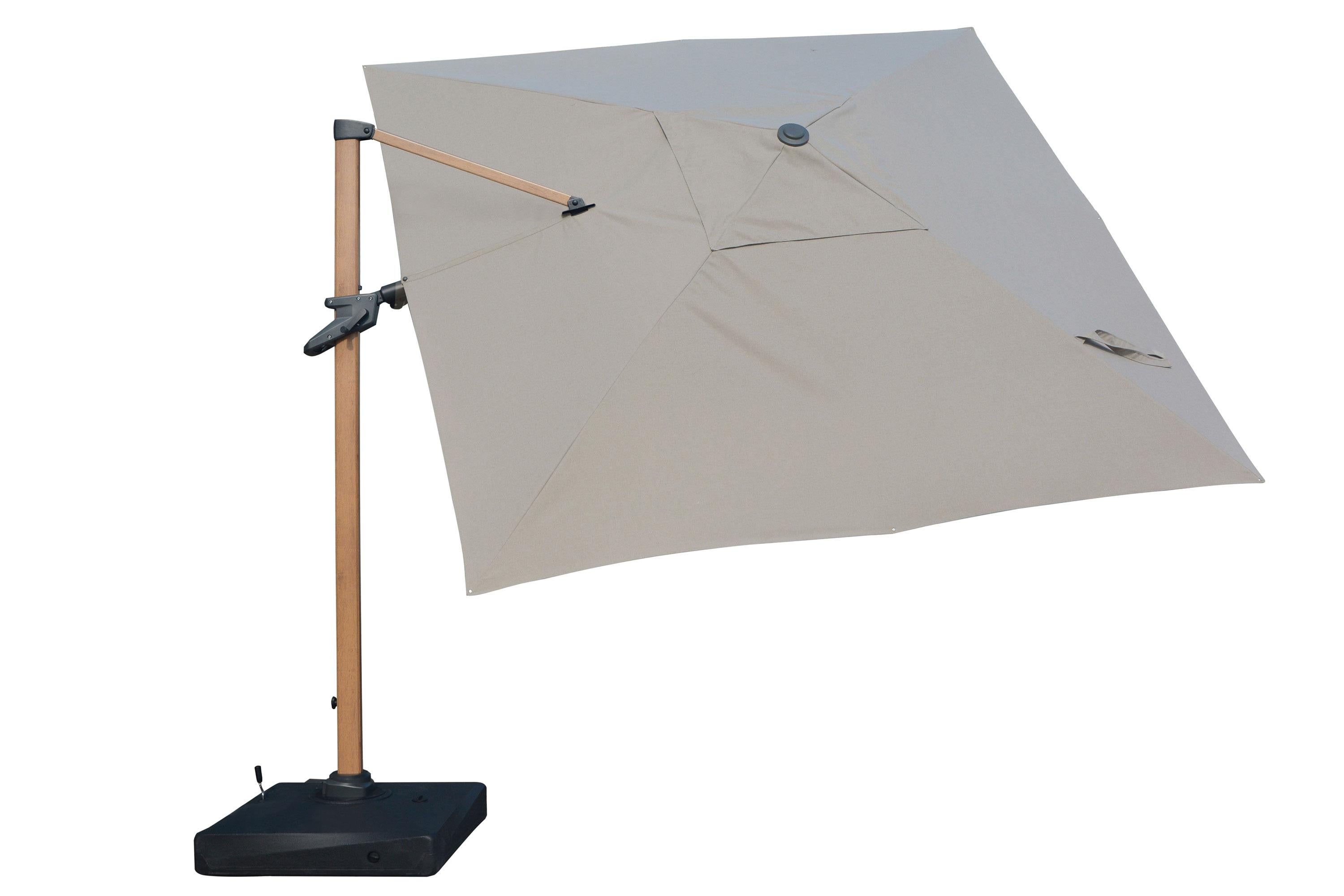 Claude Umbrella combines UV-resistant and wind-resistant special fabric and aluminum skeleton synthesis with modern design lines. While creating a modern look with aesthetic refinement in your outdoor areas; Claude Umbrella, which allows you to