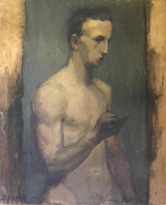 Atelier DUPAS, portrait impressionniste de qualité, peinture à l'huile signée