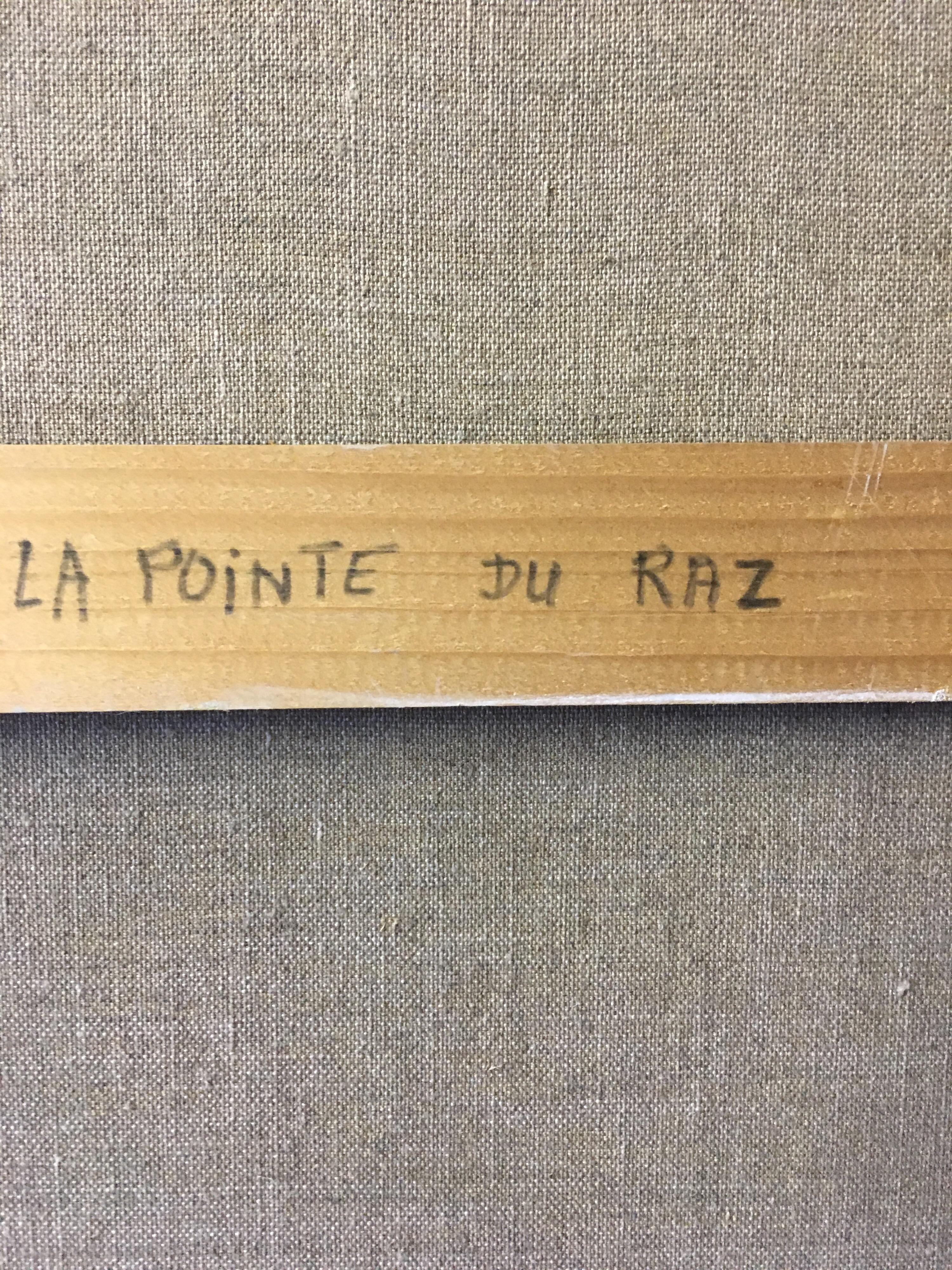 La Pointe Du Raz, Impressionist French Oil Painting 4