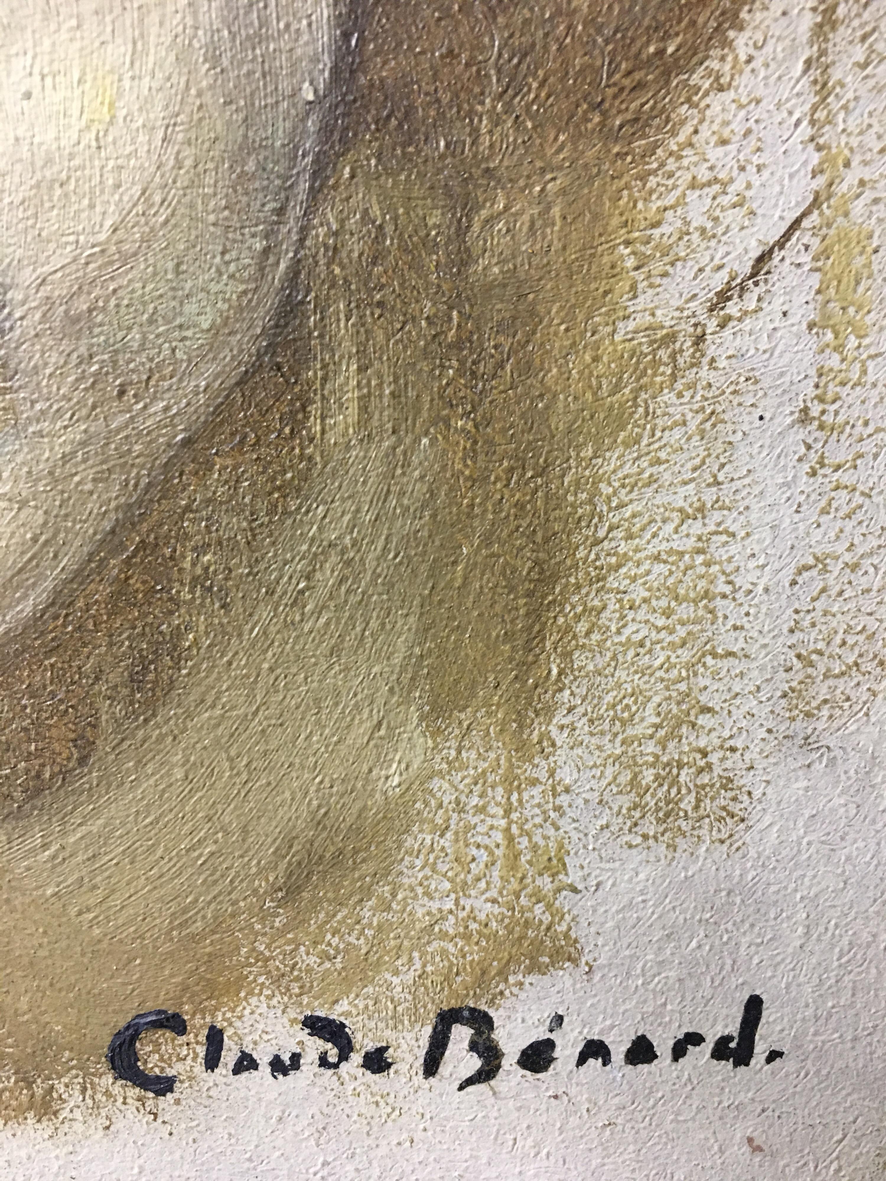 Niño travieso, retrato impresionista, pintura al óleo firmada
Del artista francés Claude Benard, (1926 - 2016)
Firmado por el artista en la esquina inferior derecha
Óleo sobre tabla, sin enmarcar
Tamaño del tablero: 10,75 x 8,75 pulgadas

Un retrato