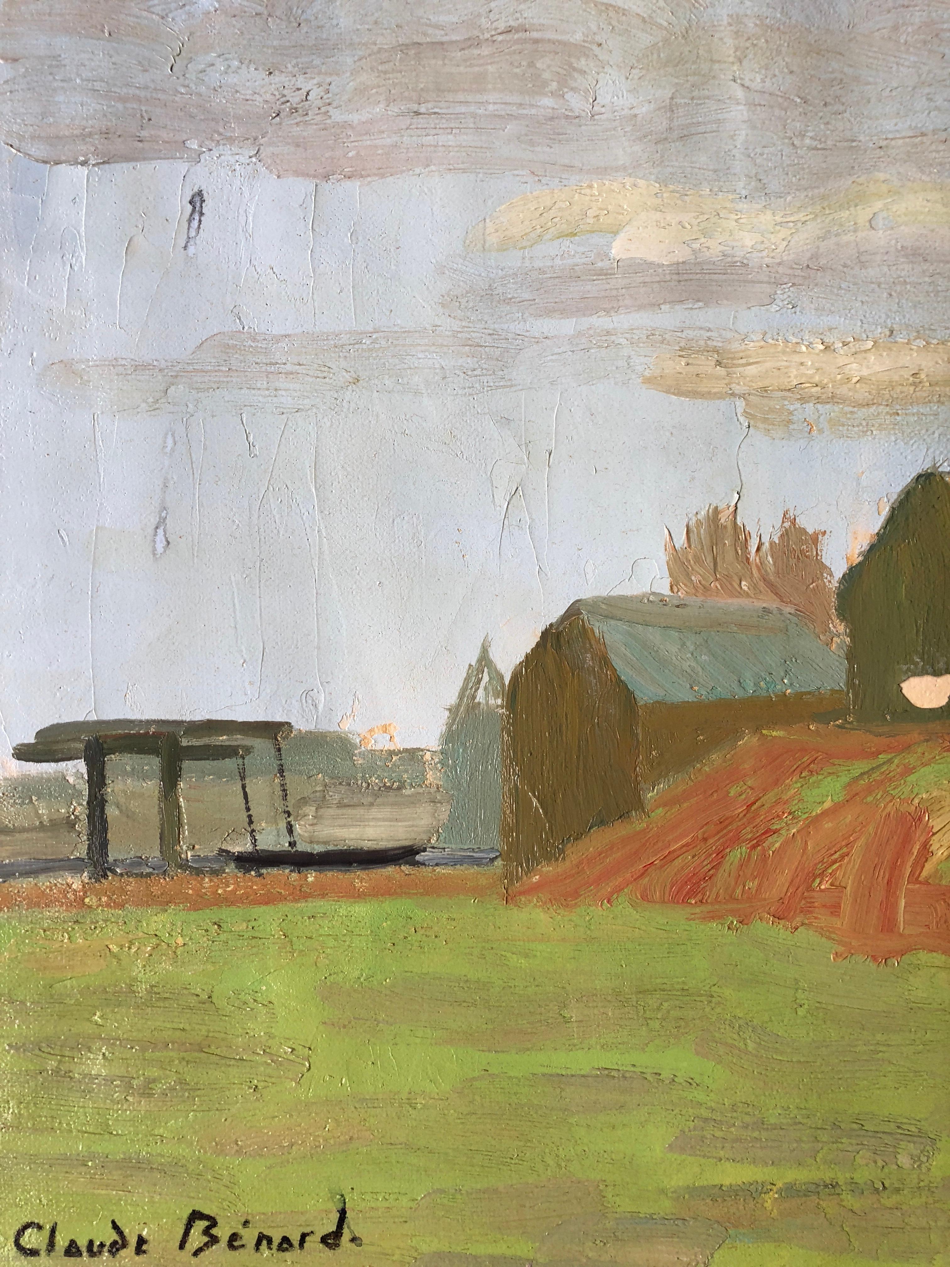 'Moulin á Dokkum', Impressionist Signed Oil Painting 1