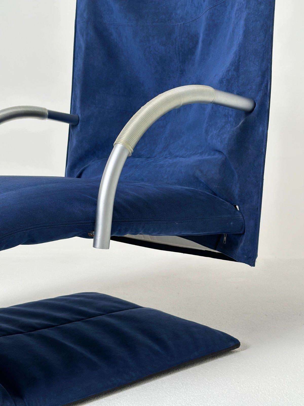 Claude Brisson Postmodern Zen Longue Chair for Ligne Roset 1980s In Good Condition For Sale In Čelinac, BA