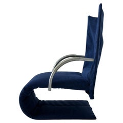 Chaise longue zen postmoderne de Claude Brisson pour Ligne Roset, années 1980