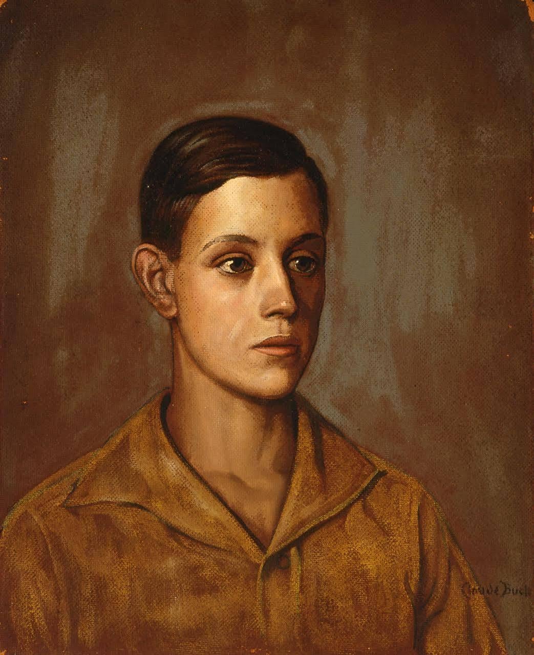 Claude Buck Portrait Painting - Portrait of a Young Man