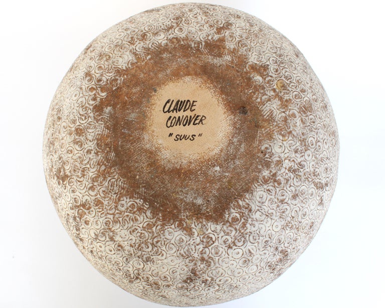 Claude Conover Ceramic Stoneware Vessel Suus For Sale 6