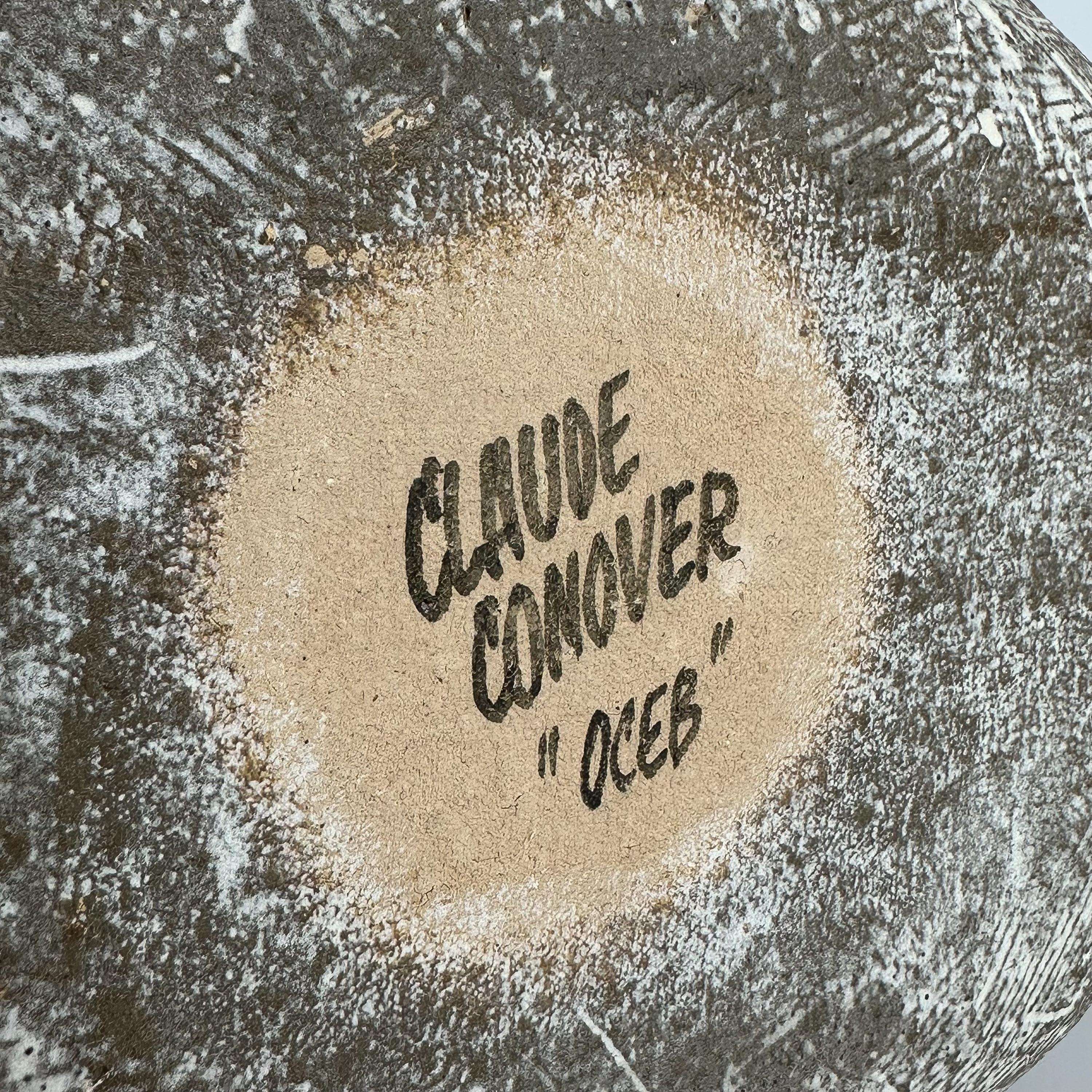 Claude Conover Ceramic Vessel Signed 