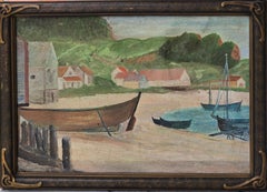 Boats at Monhegan Island