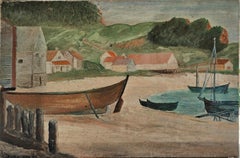 Boats at Monhegan Island