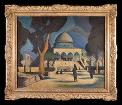 The Dome of the Rock, Jerusalem. Claude Flight, 1923.