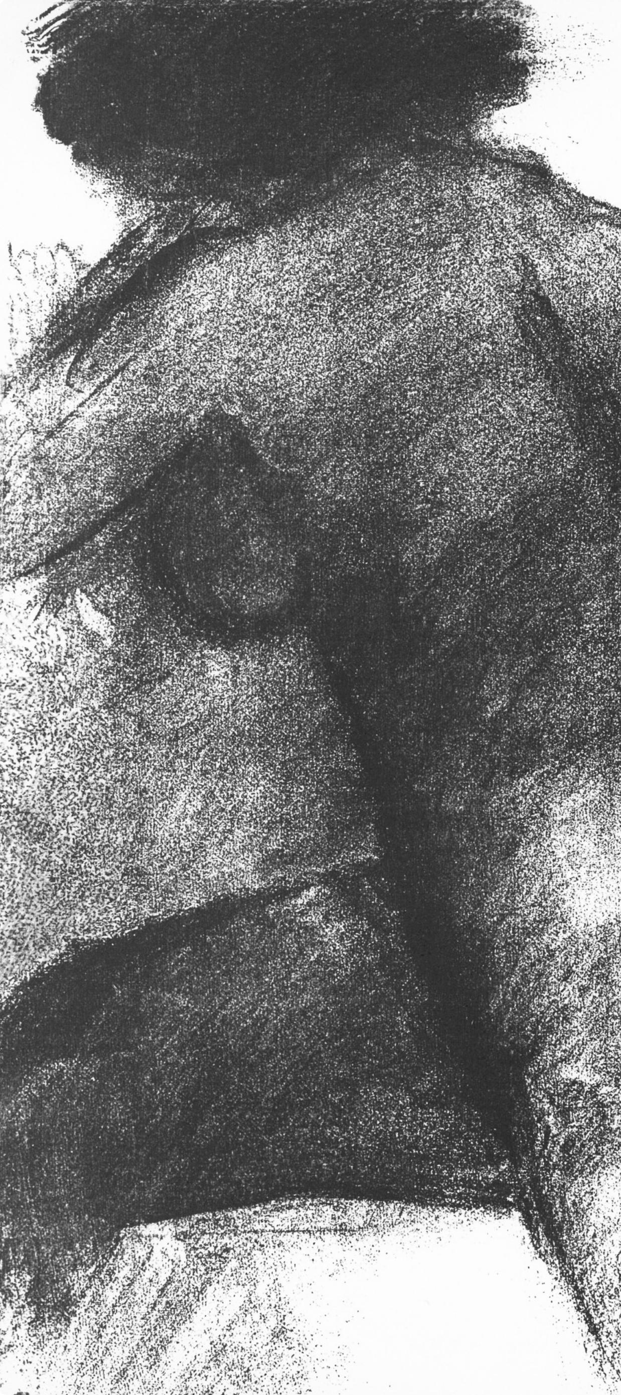 Composición, Homenaje a Aimé y Marguerite Maeght, Derrière le miroir - Print de Claude Garache
