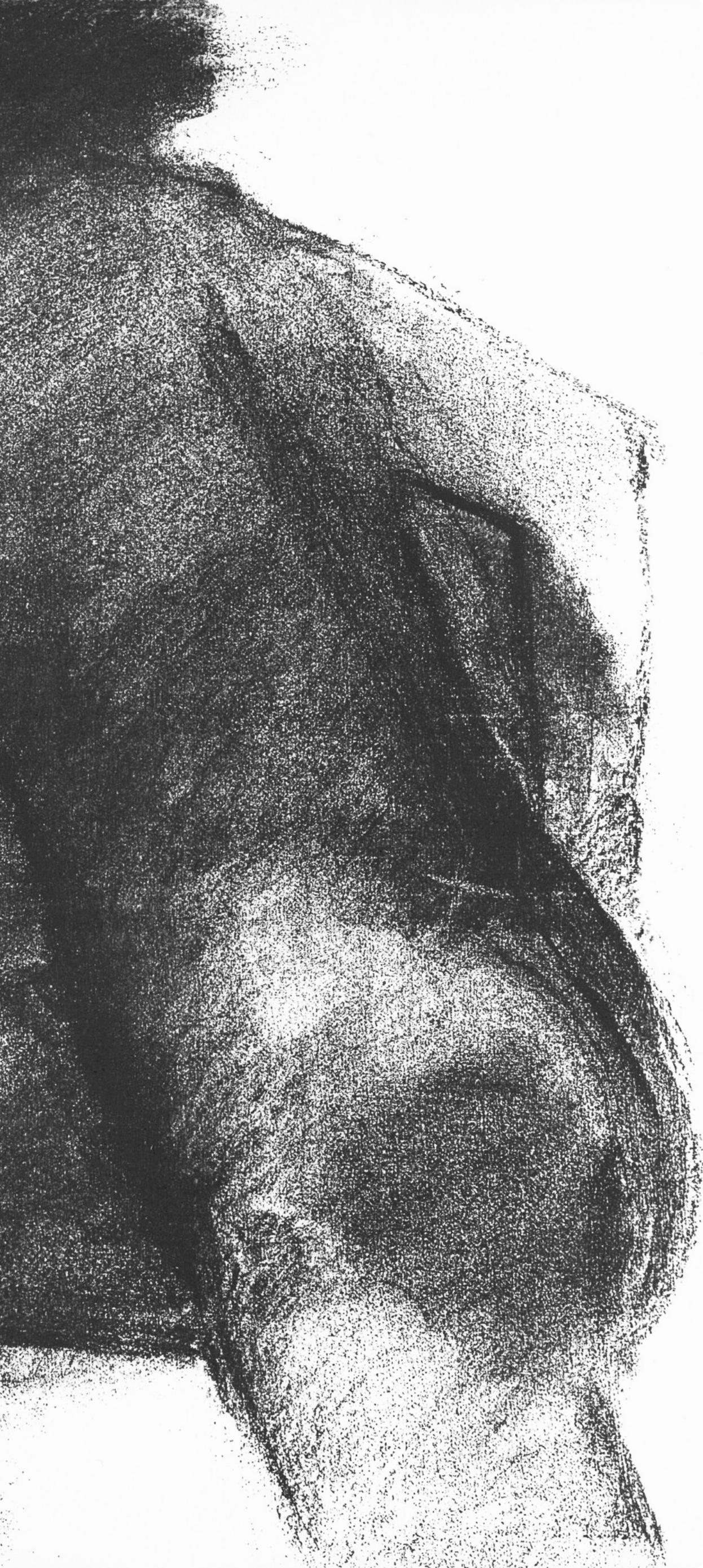 Composición, Homenaje a Aimé y Marguerite Maeght, Derrière le miroir - Abstract Print Gris de Claude Garache