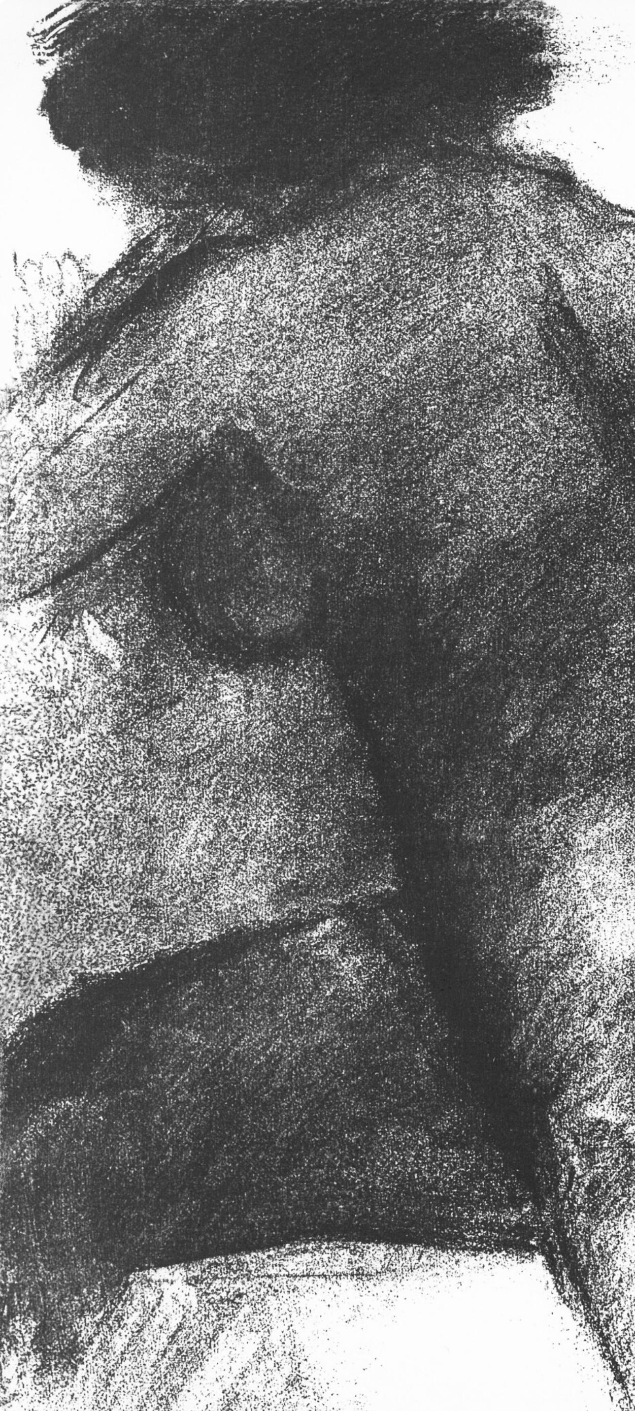 Compositions, Hommage à Aimé et Marguerite Maeght, Derrière le miroir - Gray Abstract Print by Claude Garache