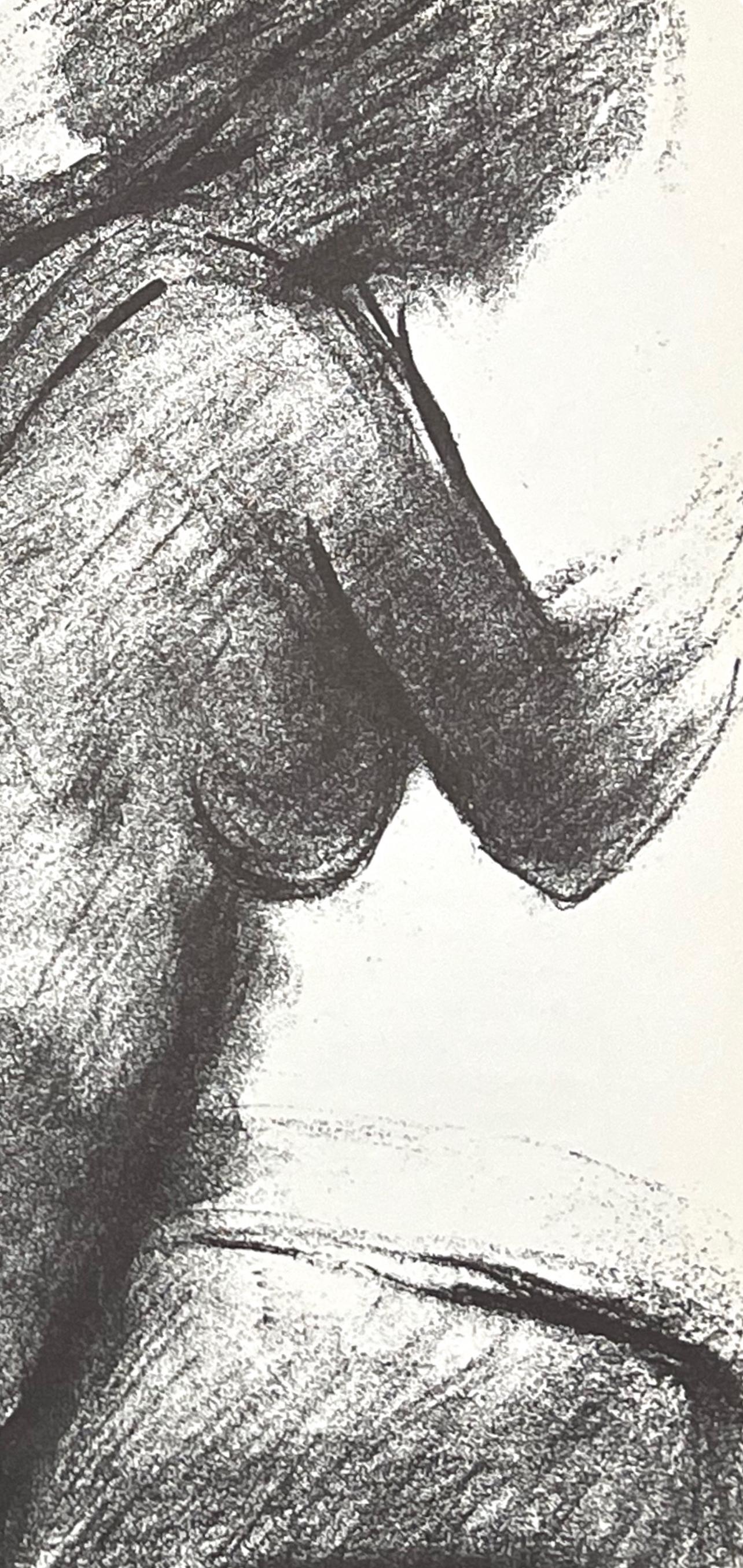 Lithographie sur papier vélin. Inscription : Non signé et non numéroté, tel que publié. Bon état, avec pli central, tel qu'il a été publié. Notes : Extrait de Derrière le miroir, Hommage à Aimé et Marguerite Maeght, N° 250, 1982. Publié par Aimé