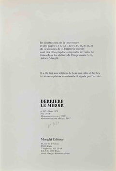 Woman - Lithograph by Claude Garache - 1975