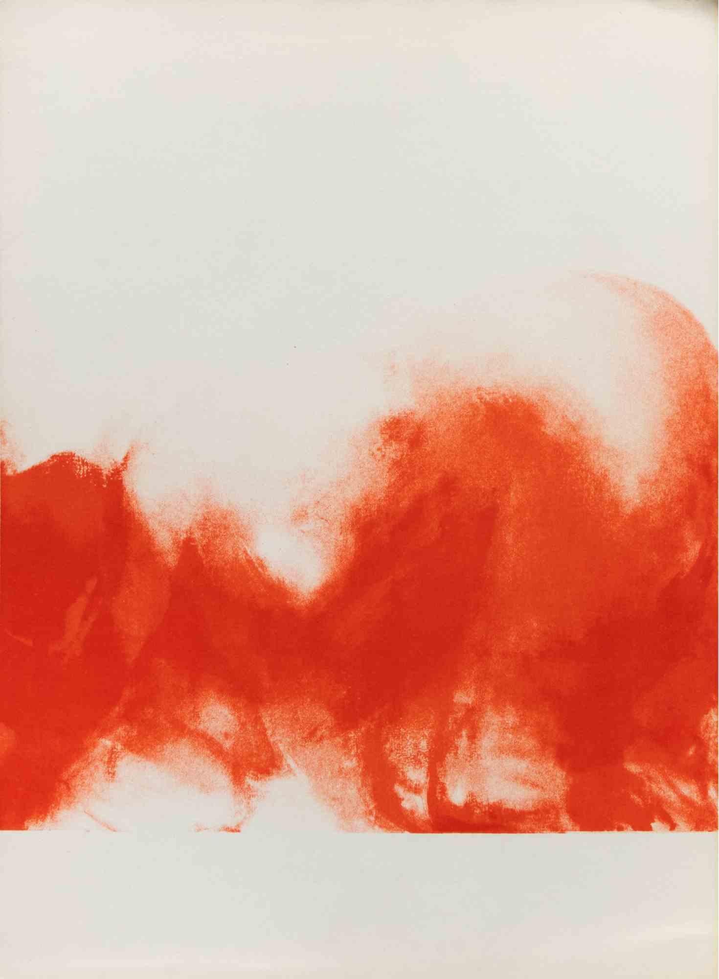 Mujer - Litografía de Claude Garache - 1975 1