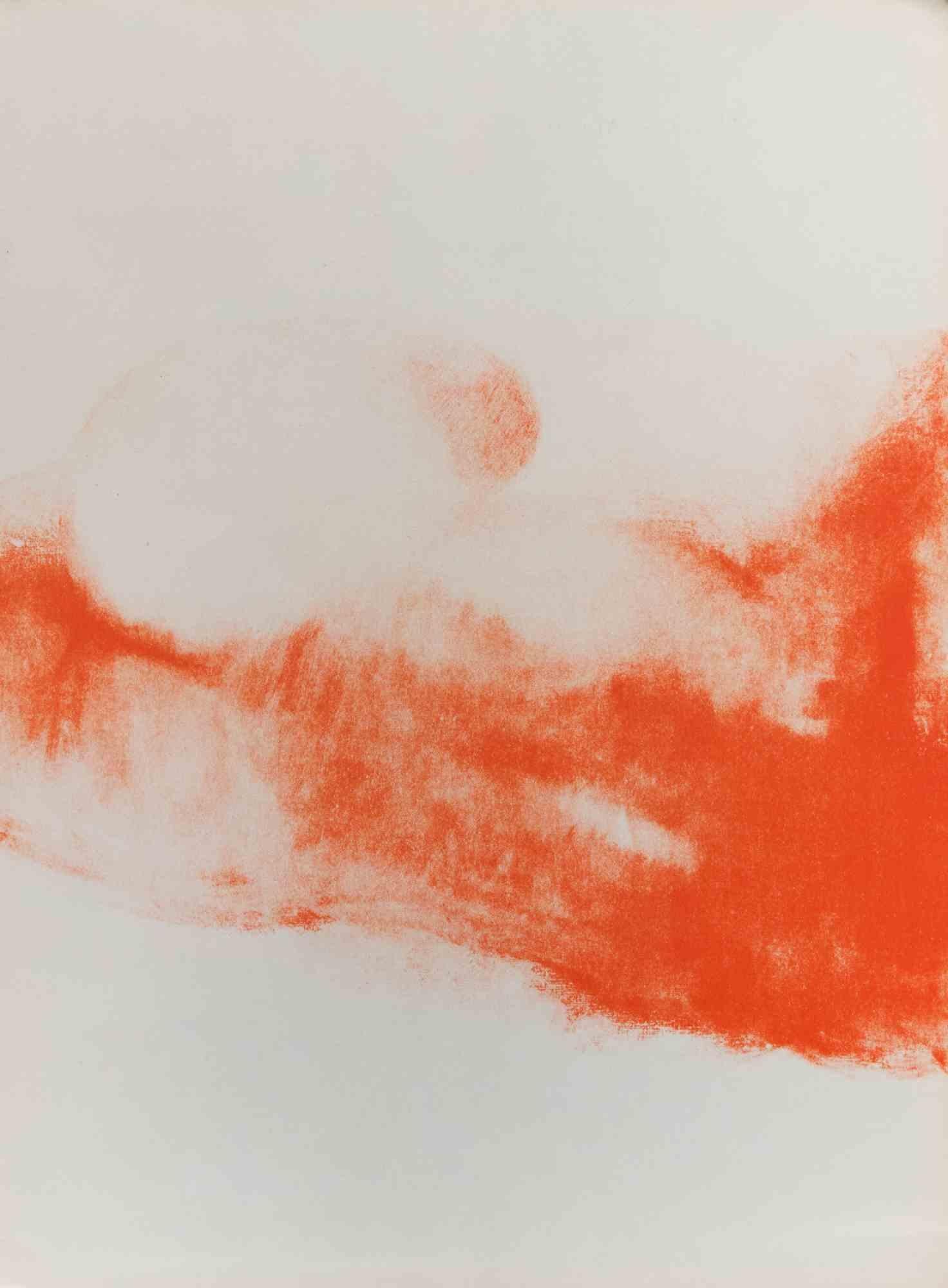 La donna è una litografia vintage realizzata da Claude Garache nel 1975.

Editore Maeght, Francia sul retro.