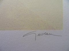 Nude with a Miror - Original handsigned lithograph