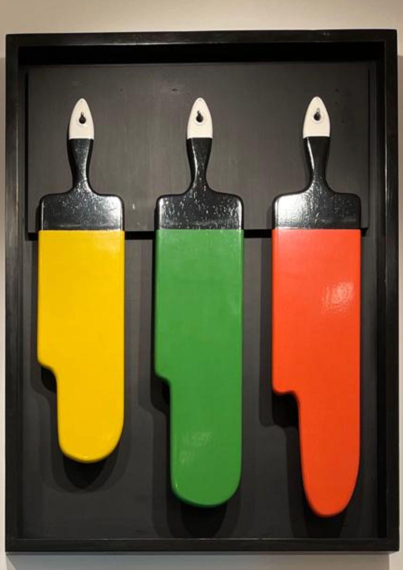 Sculpture by French artist Claude Gilli entitled 