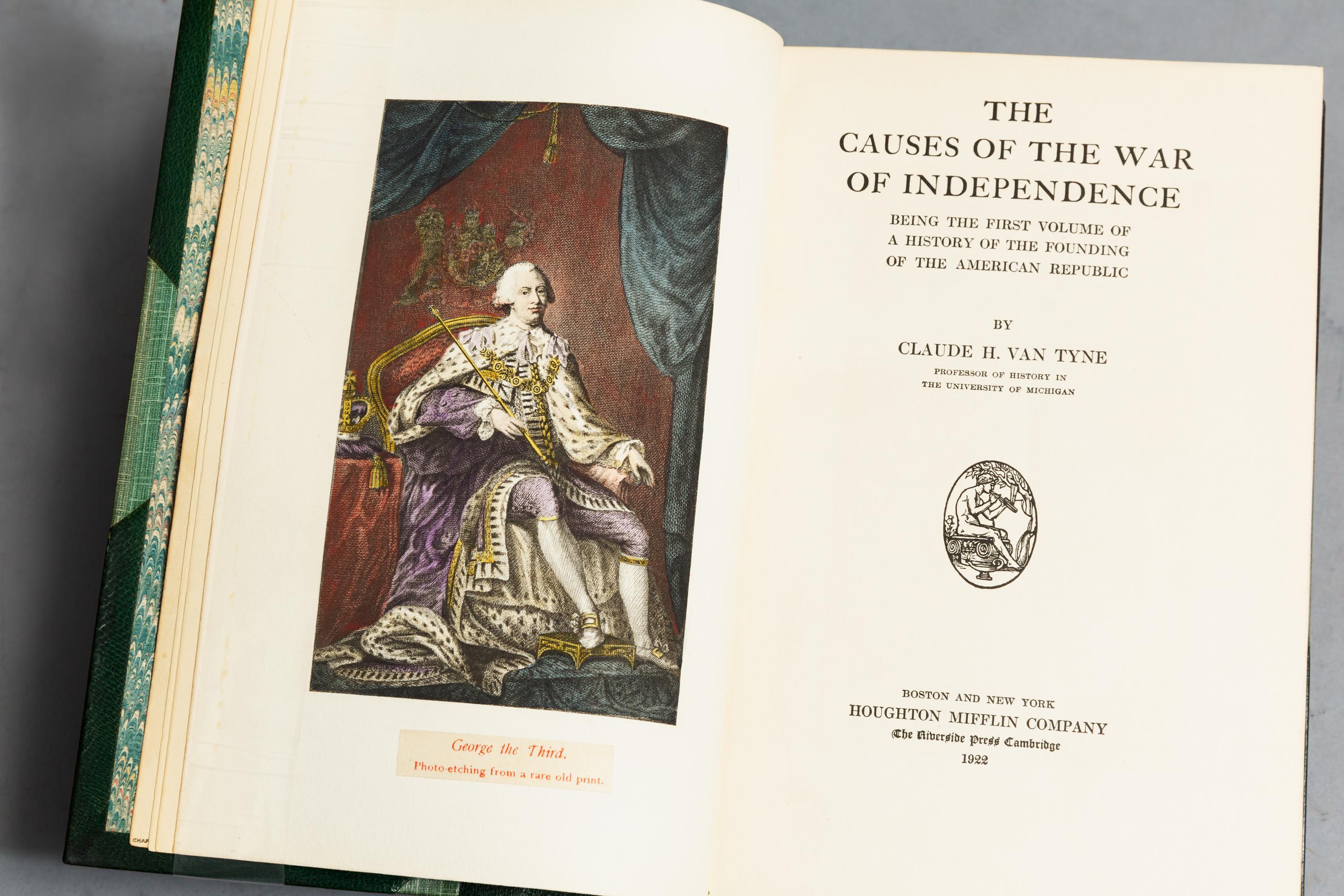 Claude H. Van Tyne, The Causes Of The War of Independence In Good Condition In New York, NY