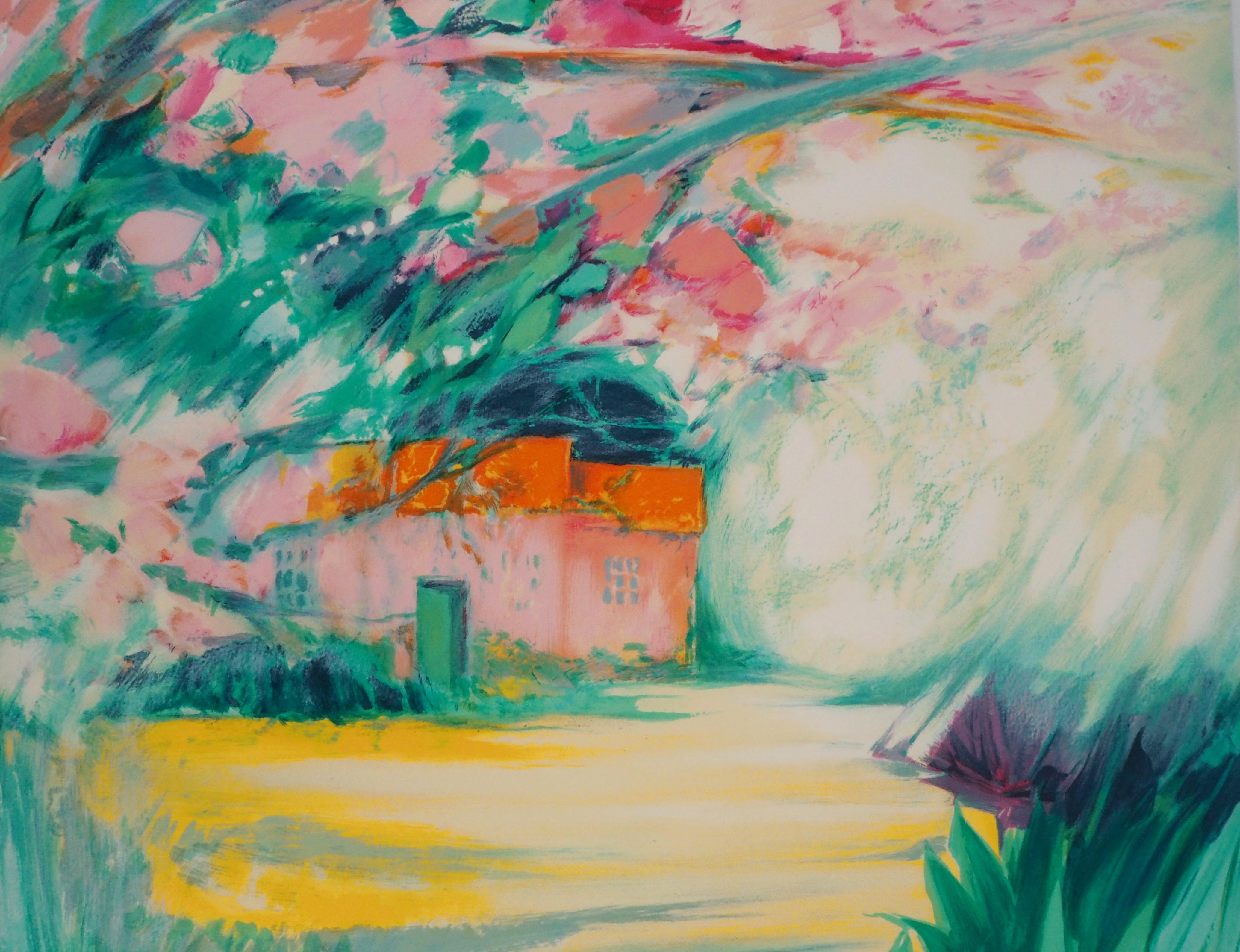 claude monet lithograph