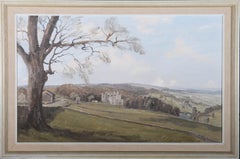 Claude Horsfall (1907-2003) – Öl, Barden Tower, 20. Jahrhundert