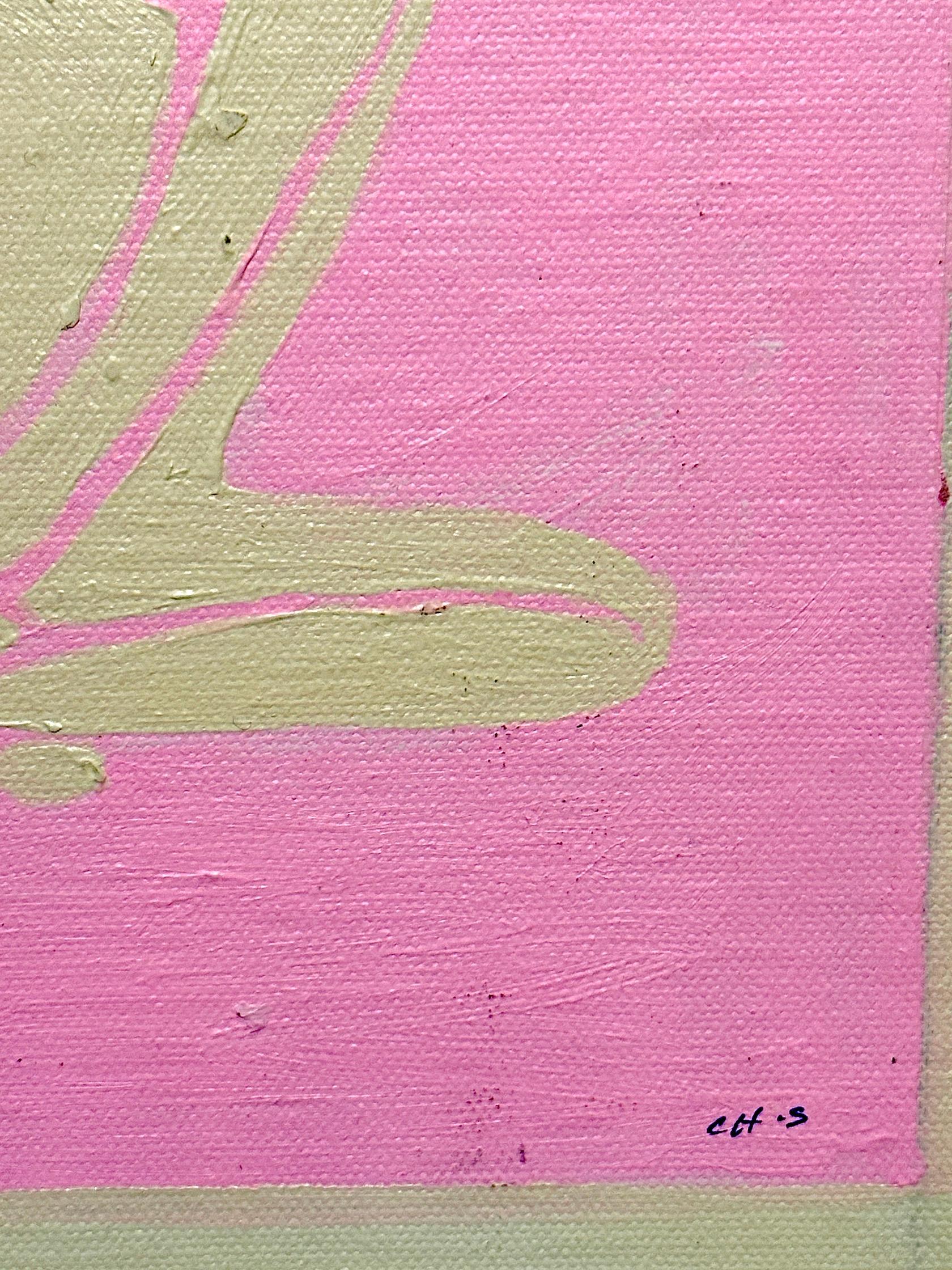 
Acquérir auprès de moi une peinture abstraite contemporaine anglaise de figure inspirée par Henri Matisse en rose et blanc est une invitation à apporter une expression vibrante et moderne de l'évolution artistique dans votre espace. Cette pièce