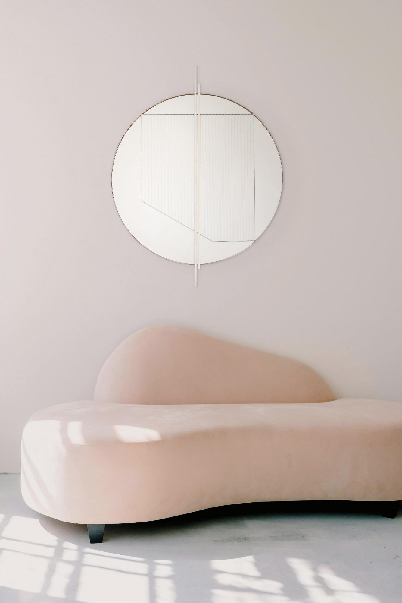 Claude I Mirror by Garnier Pingree For Sale 2