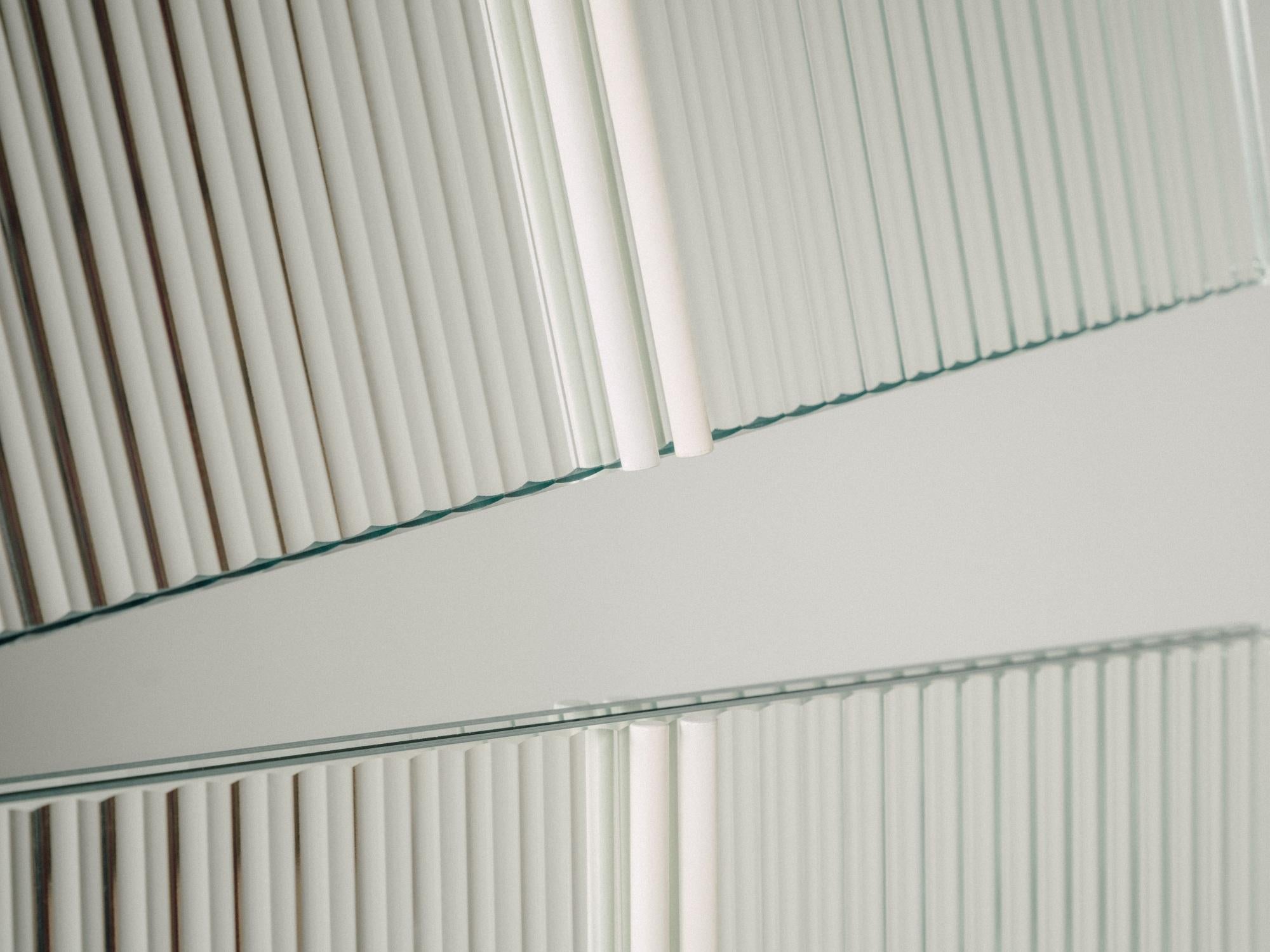 Minimalist Claude II Mirror by Garnier Pingree For Sale