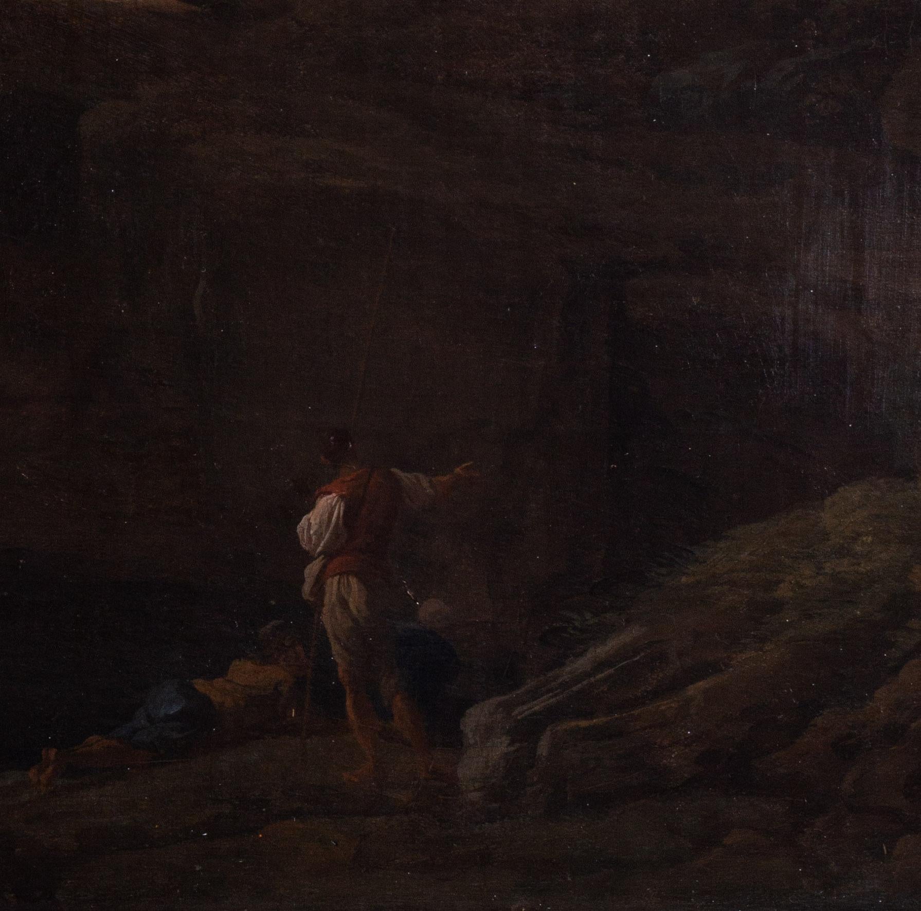 Claude-Joseph Vernet (French, 1714 – 1789)
Fisherman by a cascade in a gorge
Oil on canvas
22.1/4 x 25.1/2 in. (56.5 x 64.7 cm.)
Provenance: 
The estate of the late Betty, Lady Grantchester
Du Catalogue Collection #39
Christie's London, 3 Dec 1997,