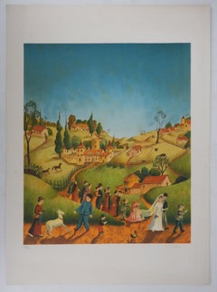 The Wedding Day - Original Handsigned Lithograph